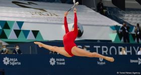 Best moments of second day of Rhythmic Gymnastics World Cup in Baku (PHOTO)
