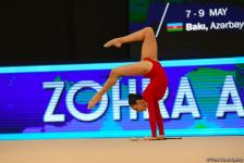 Best moments of second day of Rhythmic Gymnastics World Cup in Baku (PHOTO)