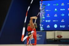 Best moments of second day of Rhythmic Gymnastics World Cup in Baku (PHOTO)