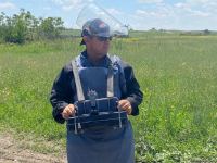 Mine clearance work on Fuzuli-Ahmadbayli highway continues in Azerbaijan (PHOTO)