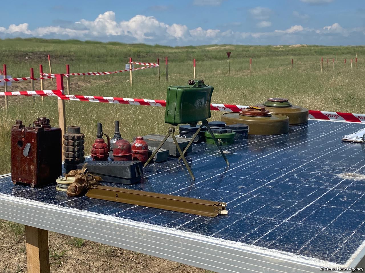 Mine clearance work on Fuzuli-Ahmadbayli highway continues in Azerbaijan (PHOTO)