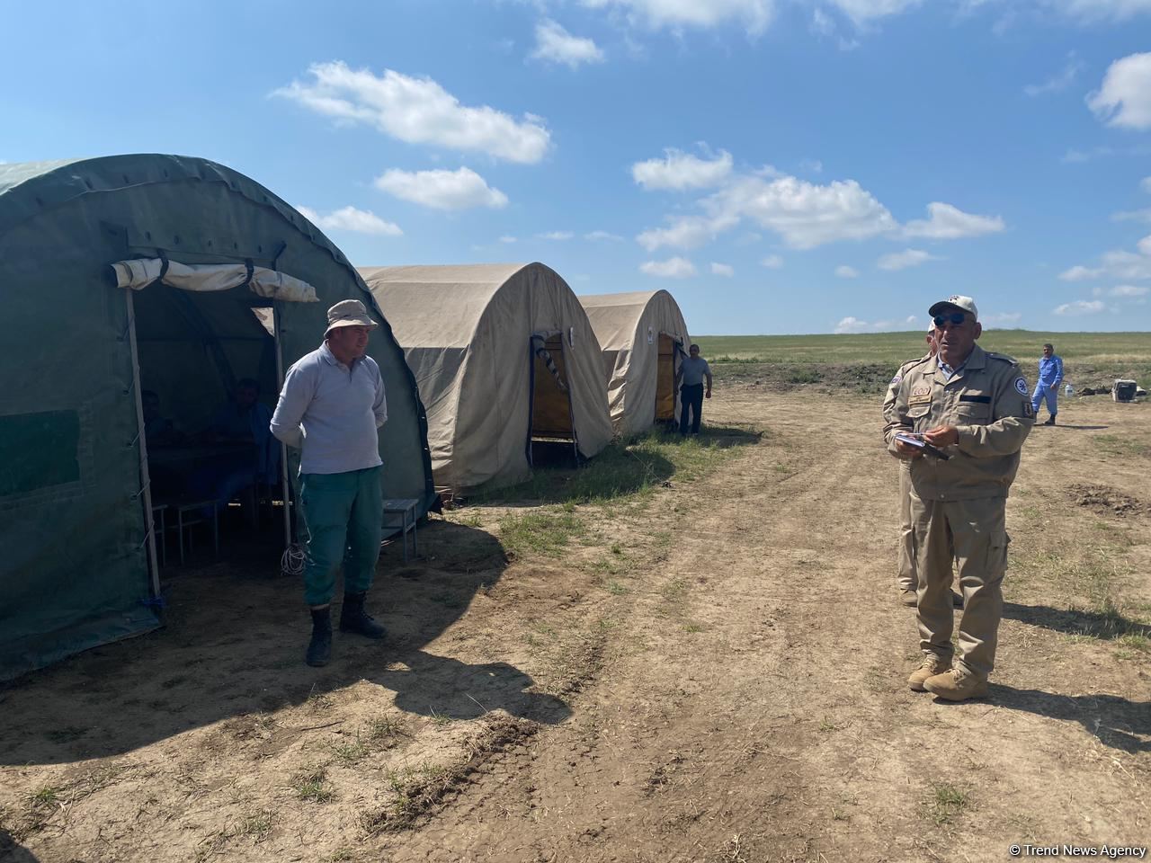 Mine clearance work on Fuzuli-Ahmadbayli highway continues in Azerbaijan (PHOTO)