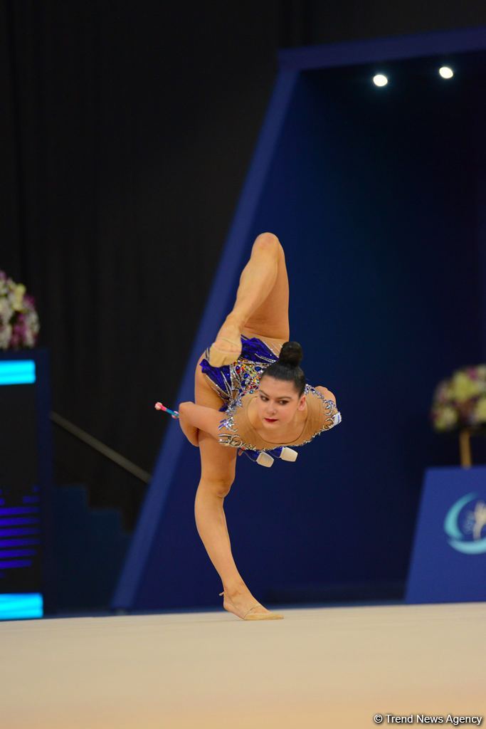 Best moments of second day of Rhythmic Gymnastics World Cup in Baku (PHOTO)