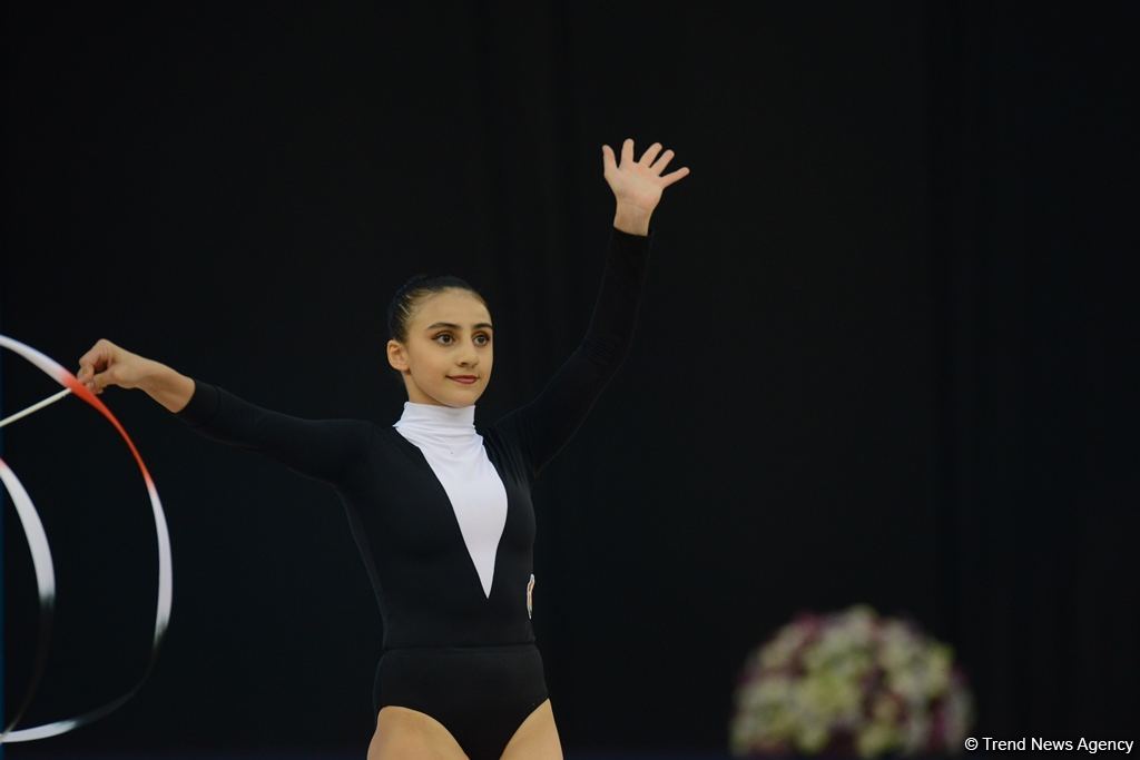 Best moments of second day of Rhythmic Gymnastics World Cup in Baku (PHOTO)
