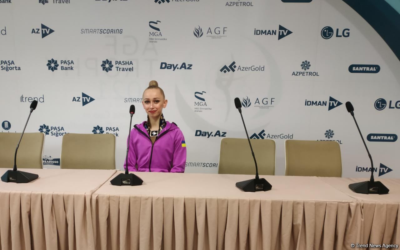 Azerbaijan’s Baku city always warmly welcoming - Ukrainian gymnast