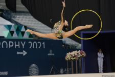 Final day of Rhythmic Gymnastics World Cup starts in Baku - Azerbaijani graces competing for medals (PHOTO)