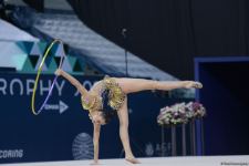 Final day of Rhythmic Gymnastics World Cup starts in Baku - Azerbaijani graces competing for medals (PHOTO)