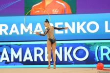 Final day of Rhythmic Gymnastics World Cup starts in Baku - Azerbaijani graces competing for medals (PHOTO)
