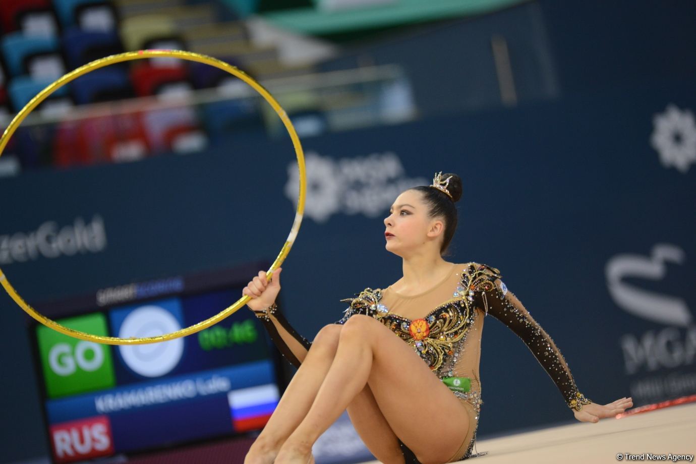 Final day of Rhythmic Gymnastics World Cup starts in Baku - Azerbaijani graces competing for medals (PHOTO)