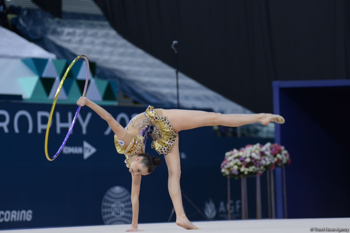 Final day of Rhythmic Gymnastics World Cup starts in Baku - Azerbaijani graces competing for medals (PHOTO)