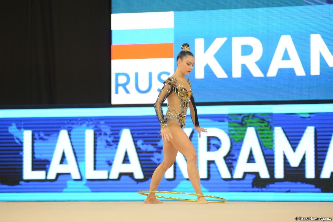 Final day of Rhythmic Gymnastics World Cup starts in Baku - Azerbaijani graces competing for medals (PHOTO)