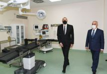 President Ilham Aliyev attends opening of Nakhchivan Garrison Central Hospital (PHOTO)