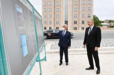 President Aliyev attends launch of project for reconstruction of drinking water supply, sewerage systems in Ordubad (PHOTO)