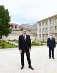 President Aliyev attends launch of project for reconstruction of drinking water supply, sewerage systems in Ordubad (PHOTO)