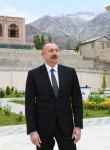 President Aliyev attends launch of project for reconstruction of drinking water supply, sewerage systems in Ordubad (PHOTO)