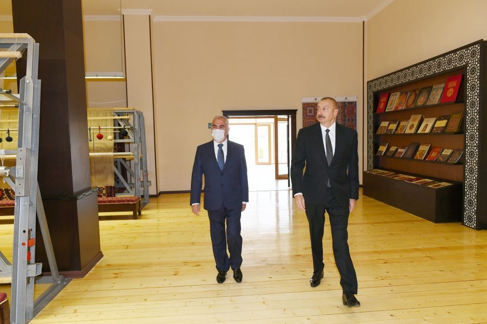 President Ilham Aliyev attended inauguration of Nakhchivan branch of “Azerkhalcha” OJSC (PHOTO)
