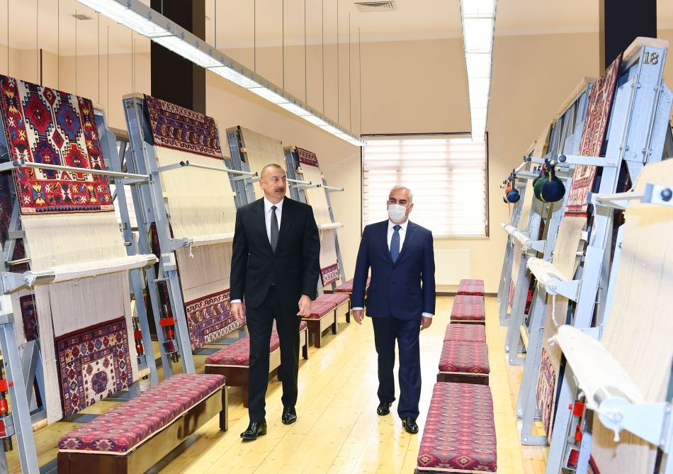 President Ilham Aliyev attended inauguration of Nakhchivan branch of “Azerkhalcha” OJSC (PHOTO)