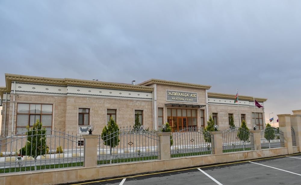 President Ilham Aliyev attended inauguration of Nakhchivan branch of “Azerkhalcha” OJSC (PHOTO)