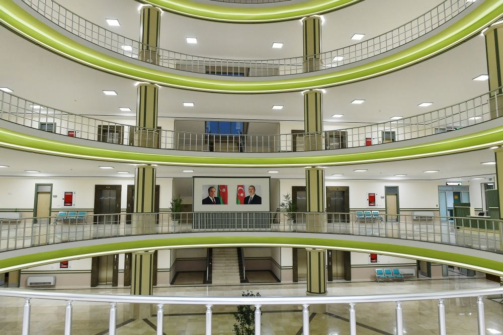 President Ilham Aliyev attends opening of Nakhchivan Garrison Central Hospital (PHOTO)