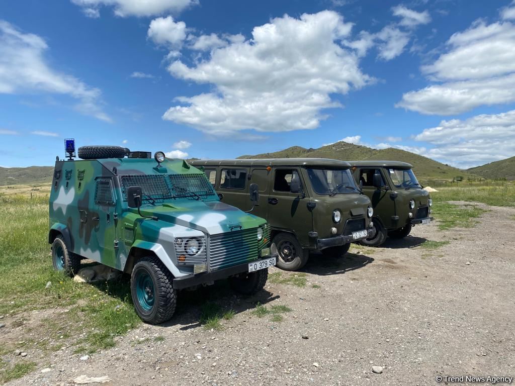 Azerbaijani journalists view State Border Service's Military Hospital in liberated Gubadly (PHOTO)