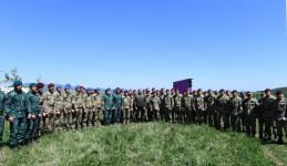 Azerbaijani president, first lady attend opening of “Kharibulbul” festival in Shusha (PHOTO)