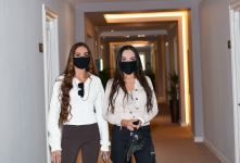 Azerbaijani president, first lady inaugurate “Khari Bulbul” hotel after renovation (PHOTO)