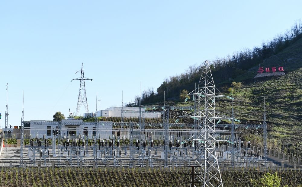 President Ilham Aliyev and First Lady Mehriban Aliyeva attend inauguration of 110/35/10 kV Shusha substation (PHOTO)