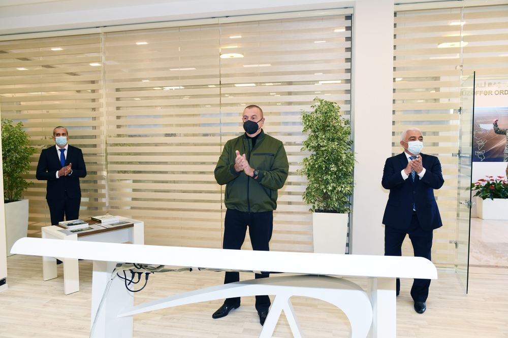 President Ilham Aliyev and First Lady Mehriban Aliyeva attend inauguration of 110/35/10 kV Shusha substation (PHOTO)