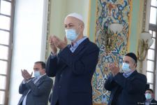 Festive prayer performed at Teze Pir mosque in Azerbaijan’s Baku (PHOTO)