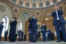 Festive prayer performed at Teze Pir mosque in Azerbaijan’s Baku (PHOTO)