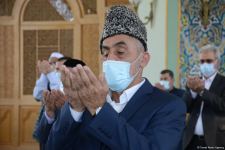 Festive prayer performed at Teze Pir mosque in Azerbaijan’s Baku (PHOTO)