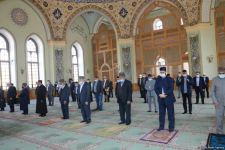 Festive prayer performed at Teze Pir mosque in Azerbaijan’s Baku (PHOTO)