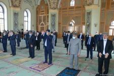 Festive prayer performed at Teze Pir mosque in Azerbaijan’s Baku (PHOTO)