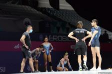 Baku hosting trainings before Aerobic Gymnastics World Age Group Competitions (PHOTO)