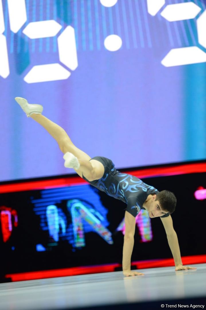 Baku hosting trainings before Aerobic Gymnastics World Age Group Competitions (PHOTO)