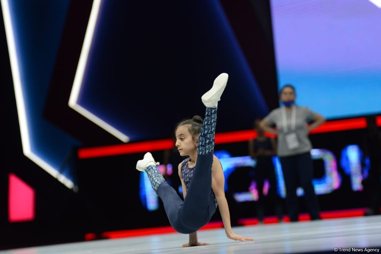 Baku hosting trainings before Aerobic Gymnastics World Age Group Competitions (PHOTO)