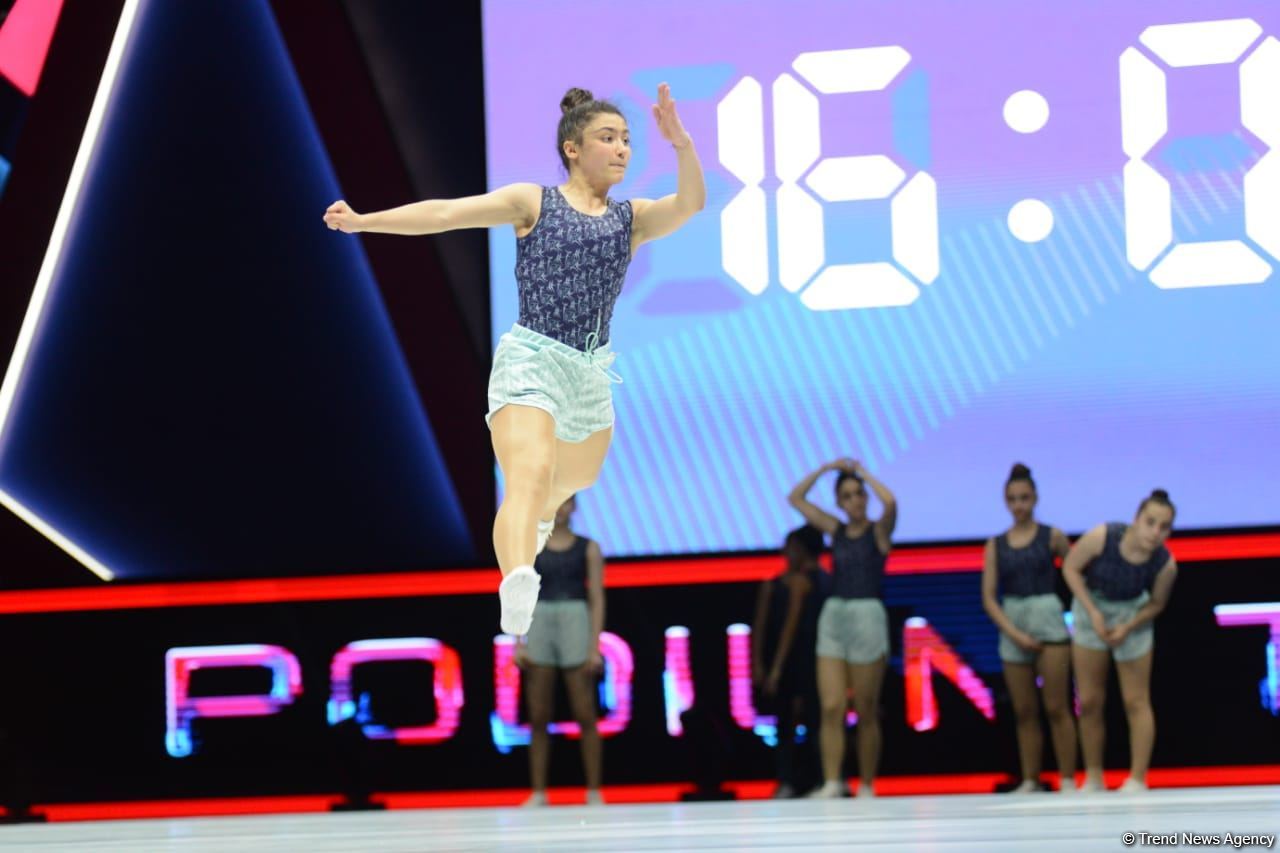 Baku hosting trainings before Aerobic Gymnastics World Age Group Competitions (PHOTO)