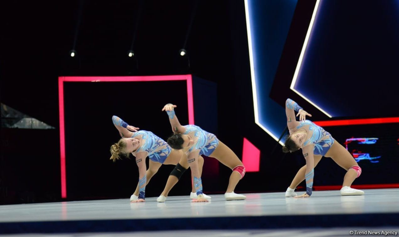 Baku hosting trainings before Aerobic Gymnastics World Age Group Competitions (PHOTO)