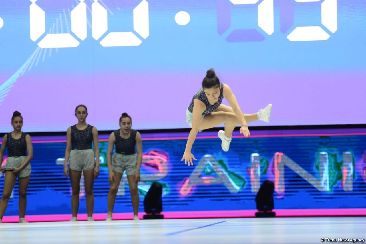 Baku hosting trainings before Aerobic Gymnastics World Age Group Competitions (PHOTO)