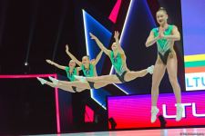 Highlights of second day of Aerobic Gymnastics World Age Group Competition in Baku (PHOTO)