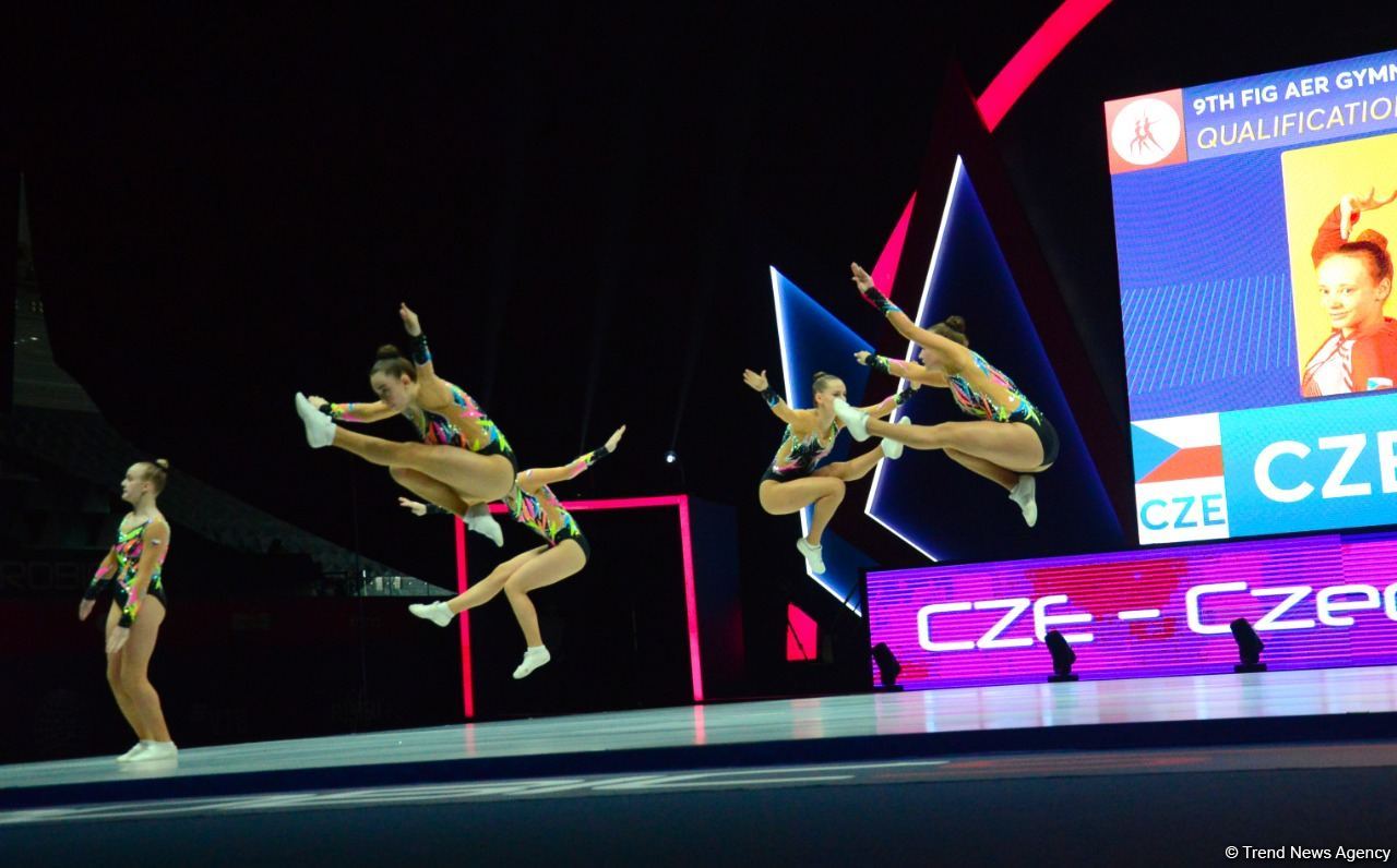 Highlights of second day of Aerobic Gymnastics World Age Group Competition in Baku (PHOTO)