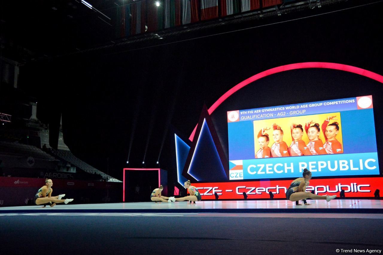 Highlights of second day of Aerobic Gymnastics World Age Group Competition in Baku (PHOTO)