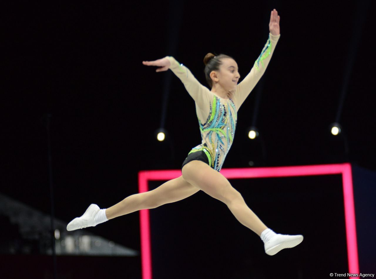 Highlights of second day of Aerobic Gymnastics World Age Group Competition in Baku (PHOTO)