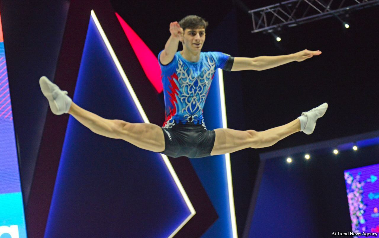 Highlights of second day of Aerobic Gymnastics World Age Group Competition in Baku (PHOTO)