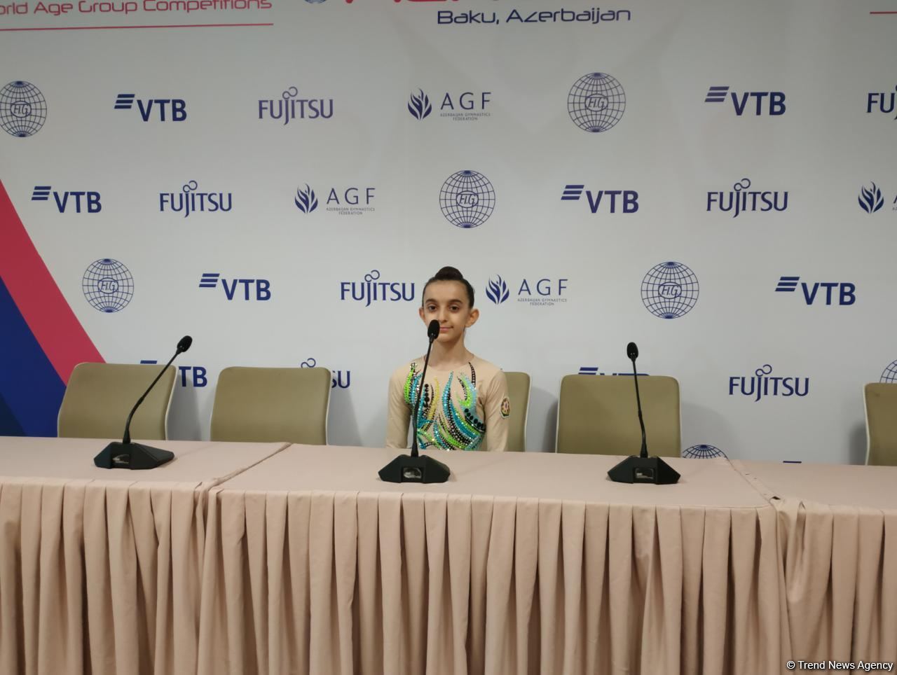 Very glad to reach final of Aerobic Gymnastics World Competition - Azerbaijani athlete