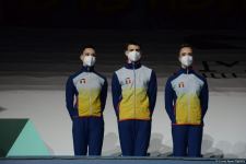 Winners of Aerobic Gymnastics World Age Group Competition in individual program and trios awarded in Baku (PHOTO)