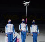 Winners of Aerobic Gymnastics World Age Group Competition in individual program and trios awarded in Baku (PHOTO)