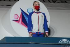 Winners of Aerobic Gymnastics World Age Group Competition in individual program and trios awarded in Baku (PHOTO)