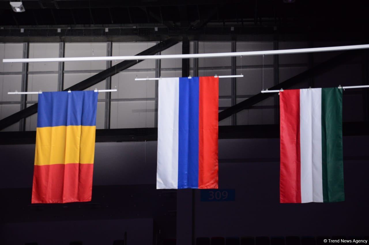 Winners of Aerobic Gymnastics World Age Group Competition in individual program and trios awarded in Baku (PHOTO)