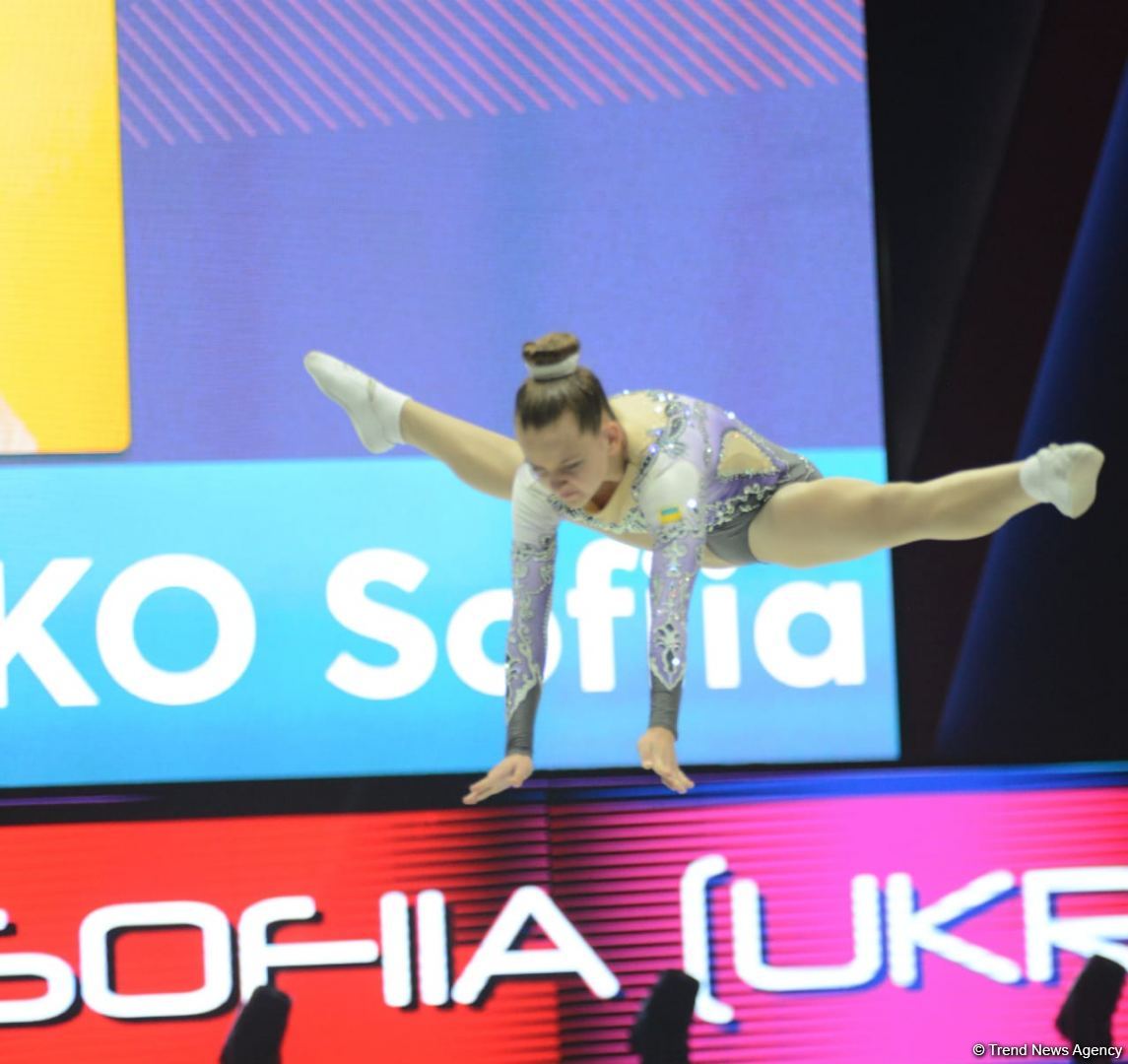 Final day of World Age Group Competitions in Aerobic Gymnastics kicks off in Baku (PHOTO)